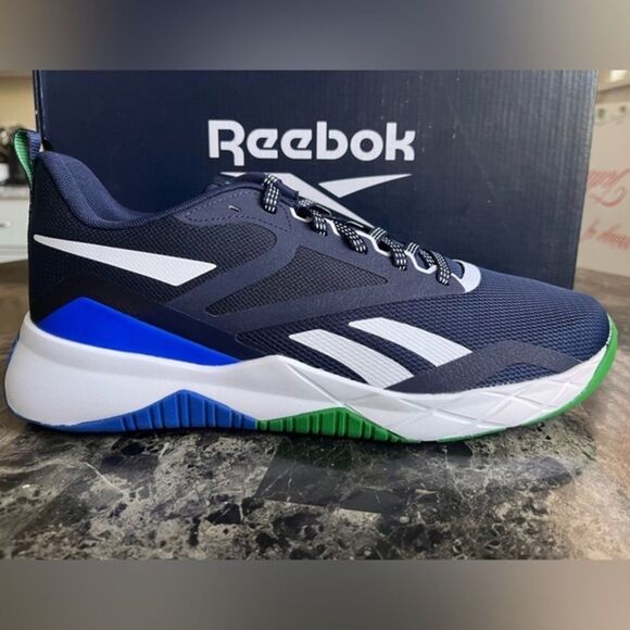 Reebok NFX‎ Men\'s Training Shoes Mens Performance Navy Sneakers Size 12 NEW main image 8